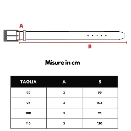 Black Leather Regular Belt