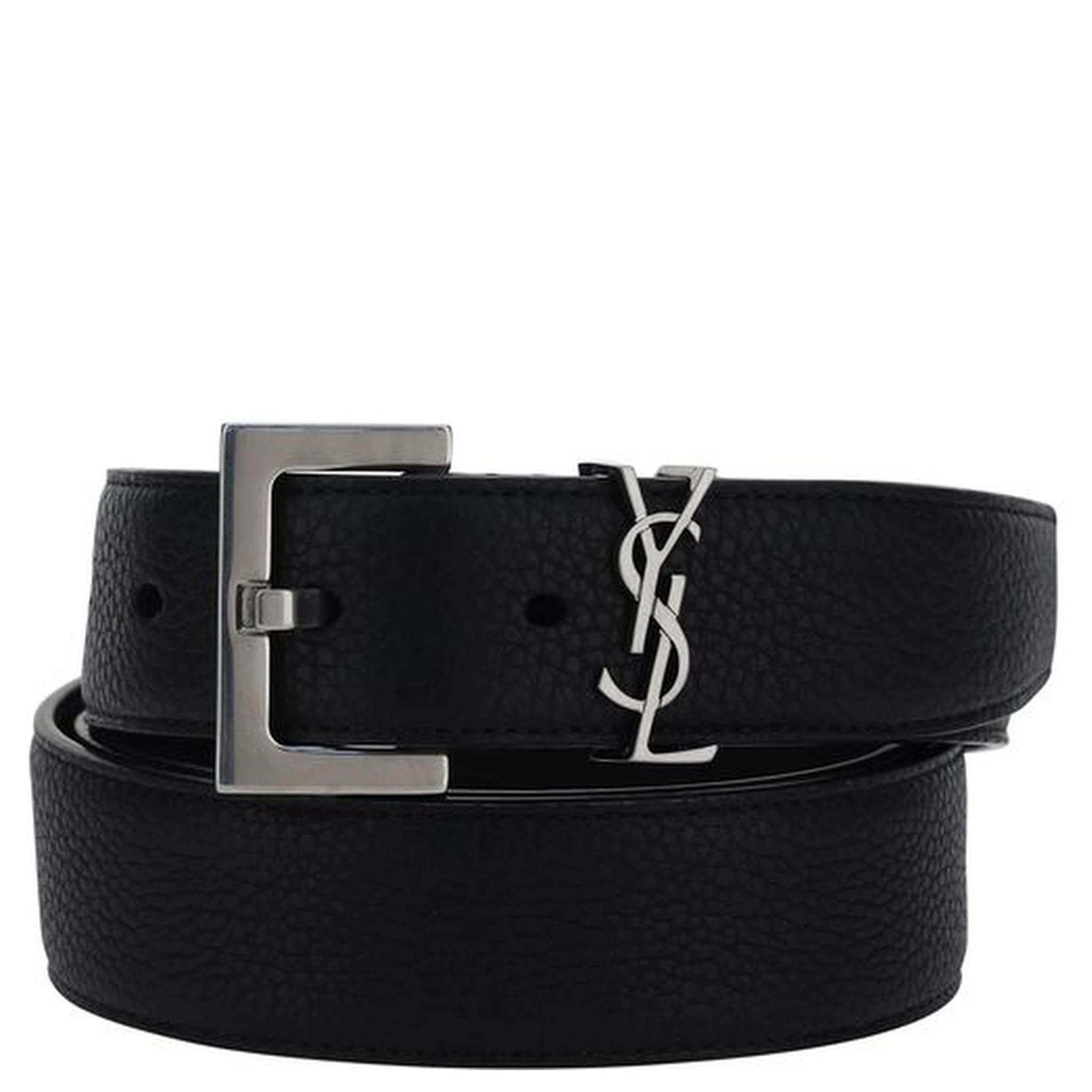 Black Calf Leather Bos Taurus Regular Belt