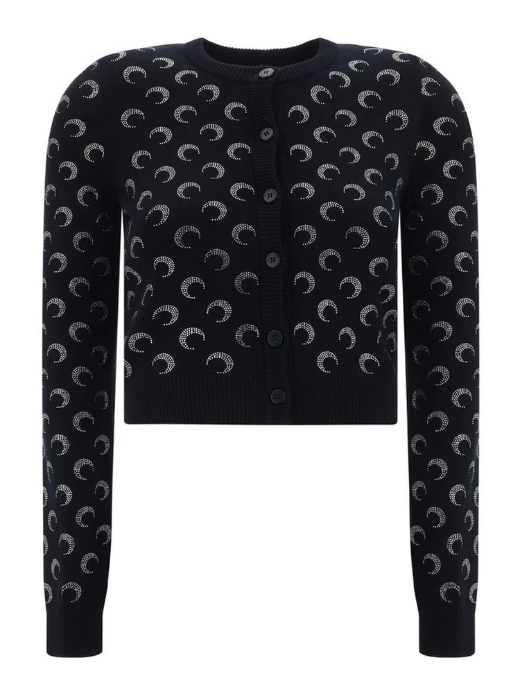 Black Viscose Cardigan