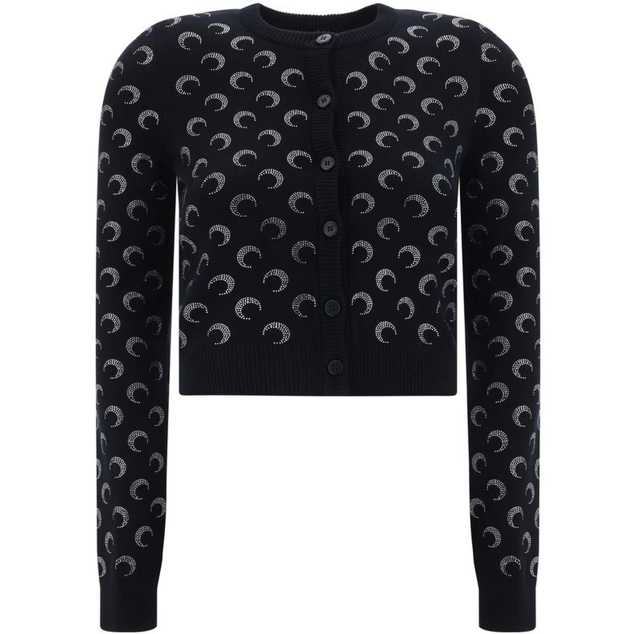 Black Viscose Cardigan