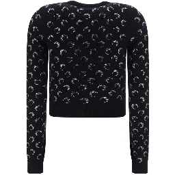 Black Viscose Cardigan