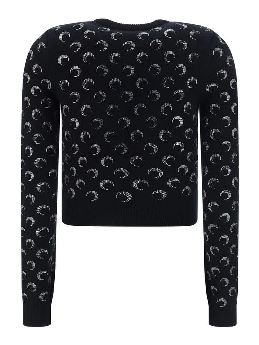 Black Viscose Cardigan