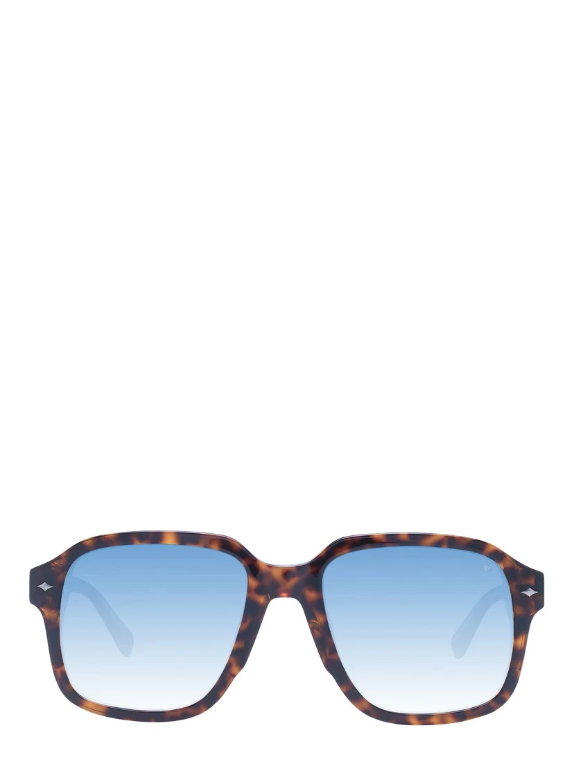 Brown Metal Sunglasses