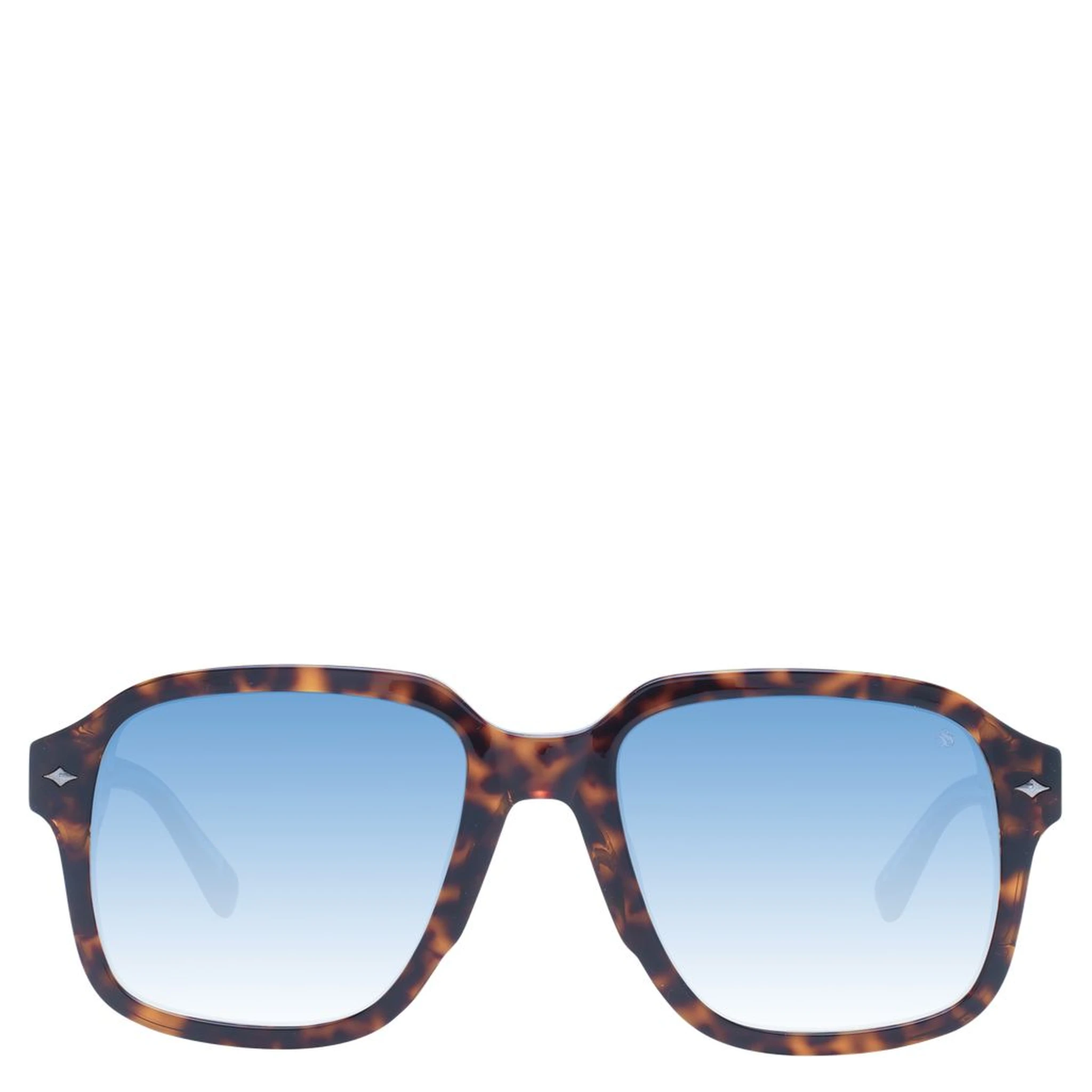 Brown Metal Sunglasses