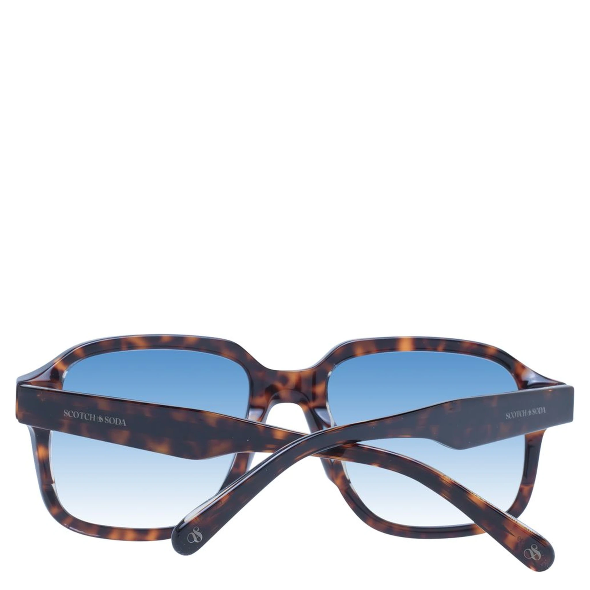 Brown Metal Sunglasses