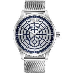 Gray Stainless Steel Bracelet Watch