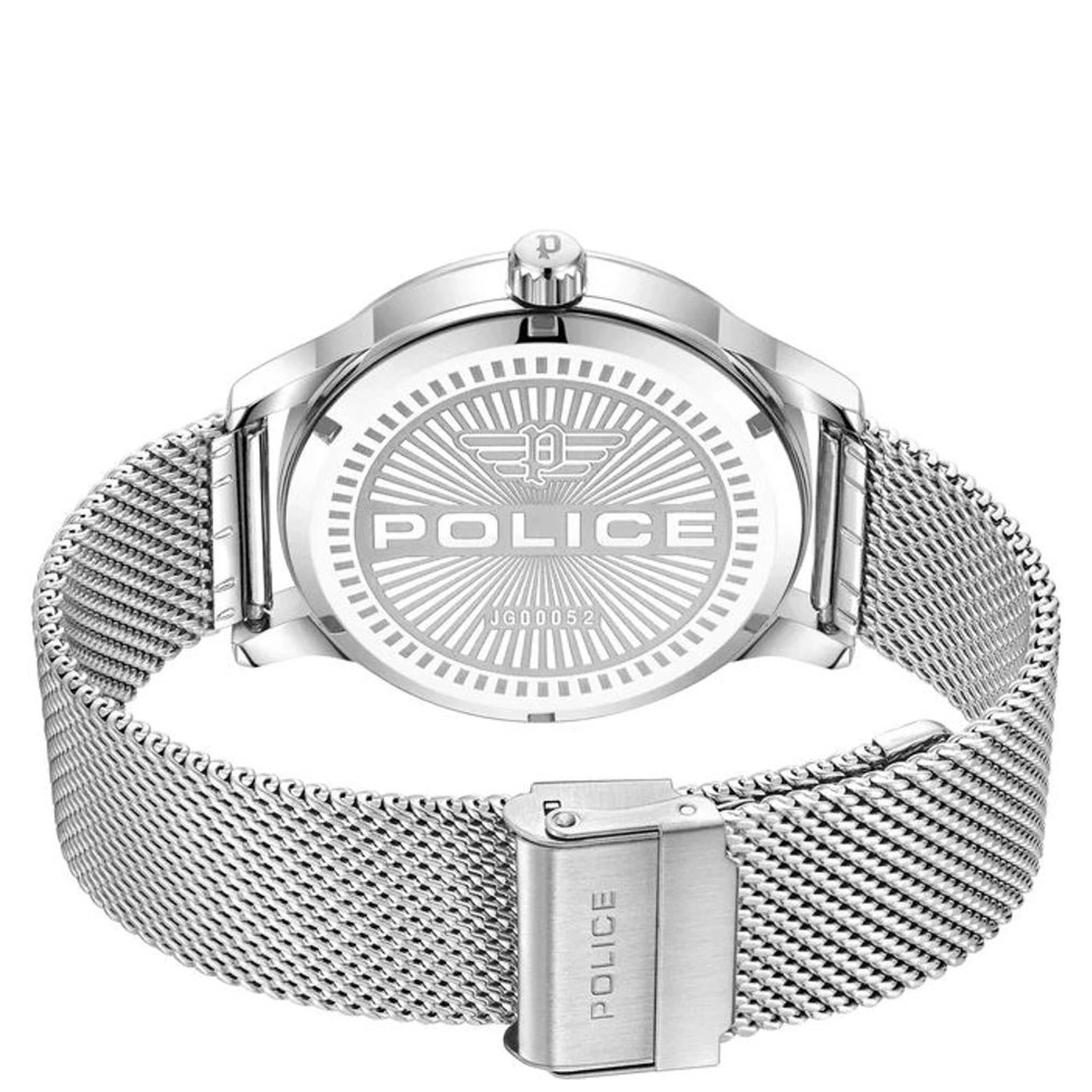 Gray Stainless Steel Bracelet Watch