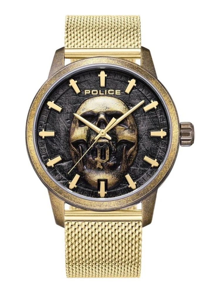 Gold Stainless Steel Dress Watch