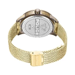 Gold Stainless Steel Dress Watch