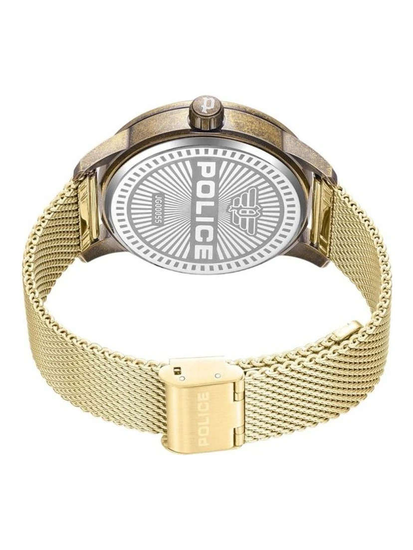 Gold Stainless Steel Dress Watch