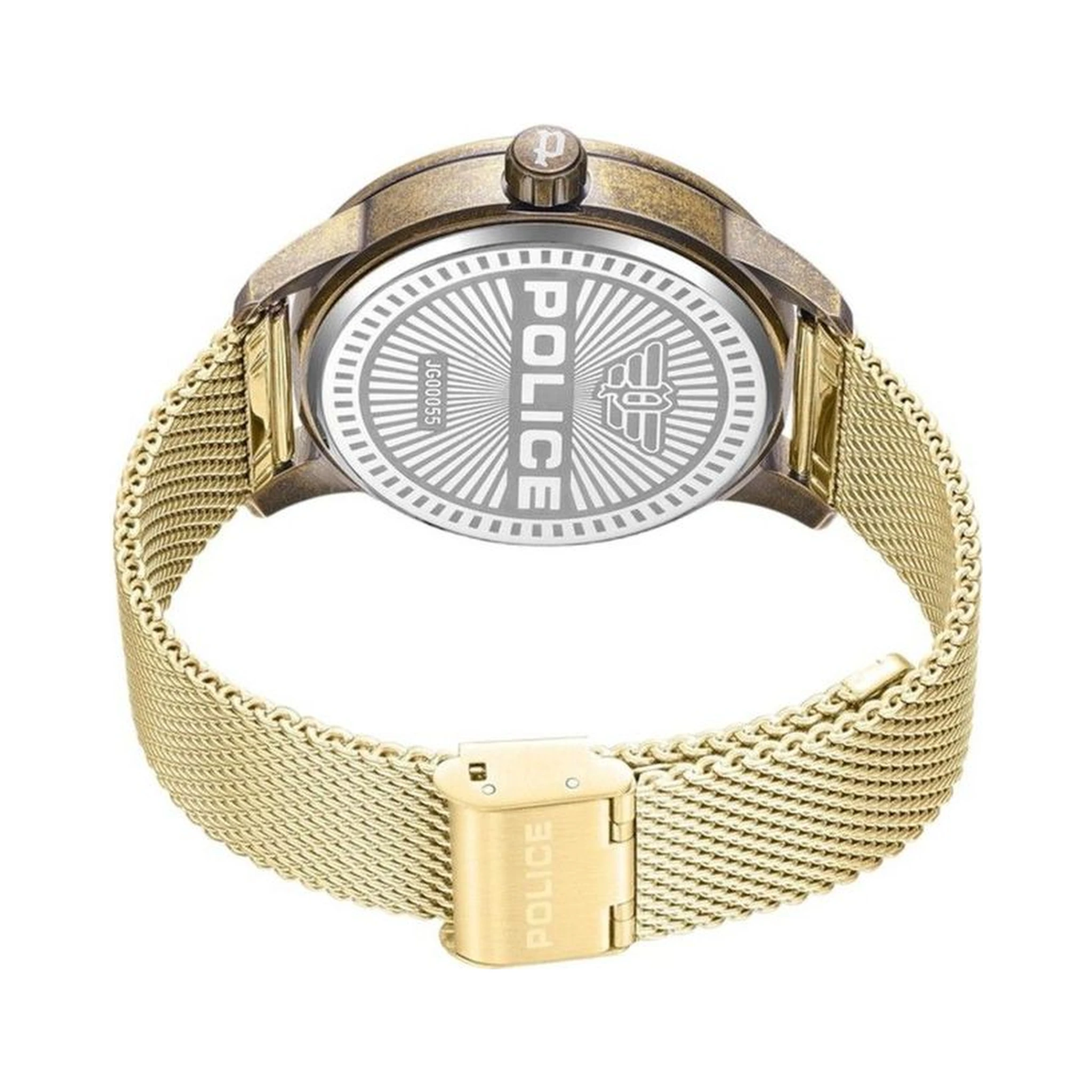 Gold Stainless Steel Dress Watch