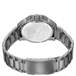 Gray Stainless Steel Dress Watch