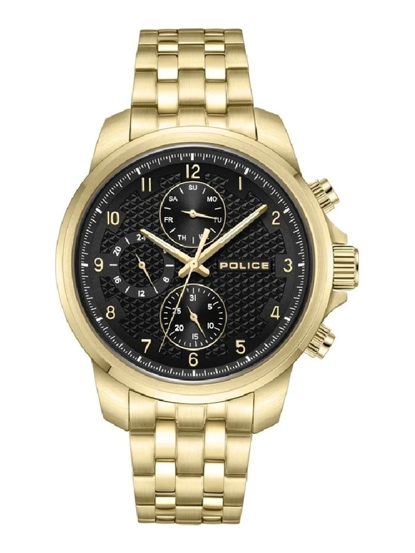 Gold Stainless Steel Dress Watch