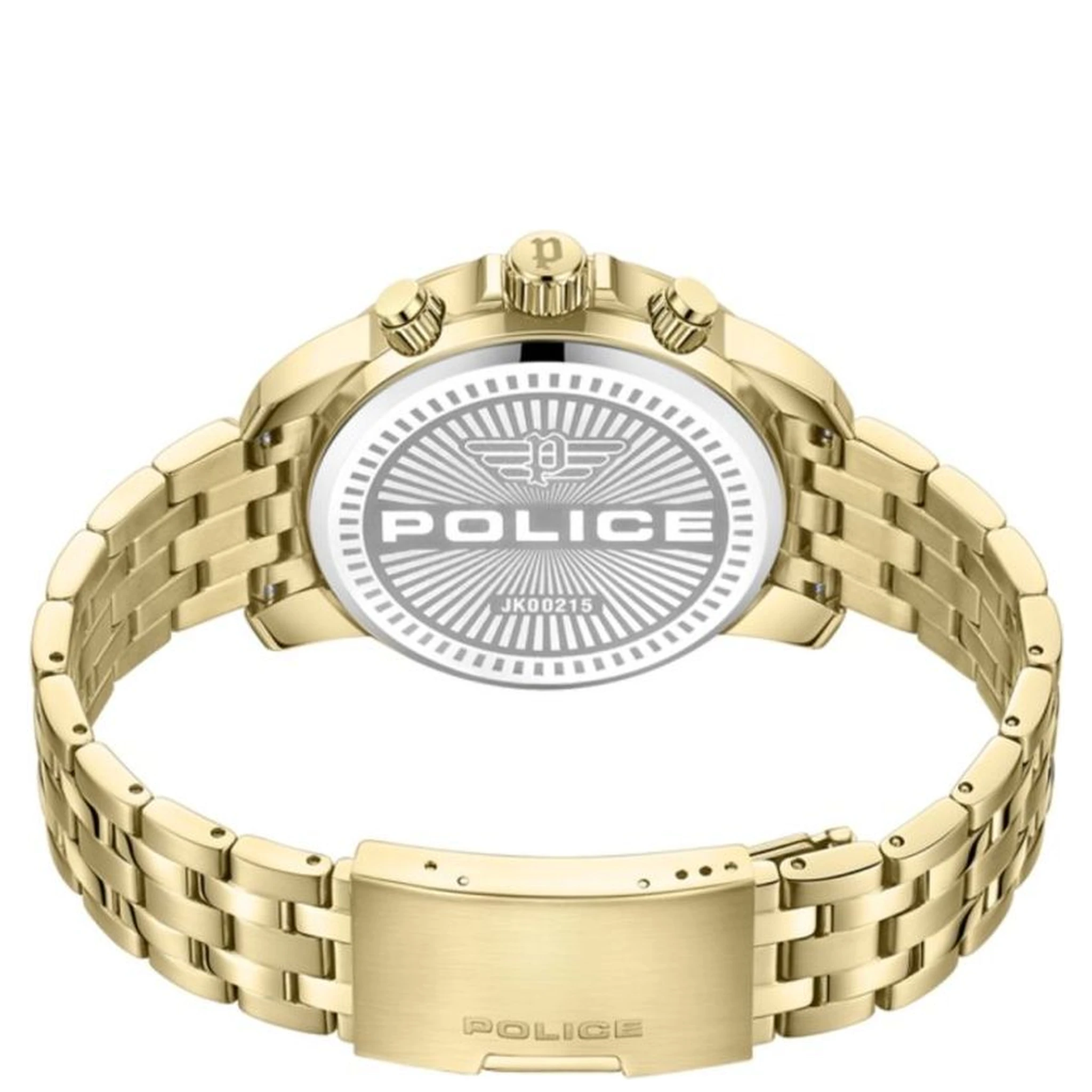 Gold Stainless Steel Dress Watch