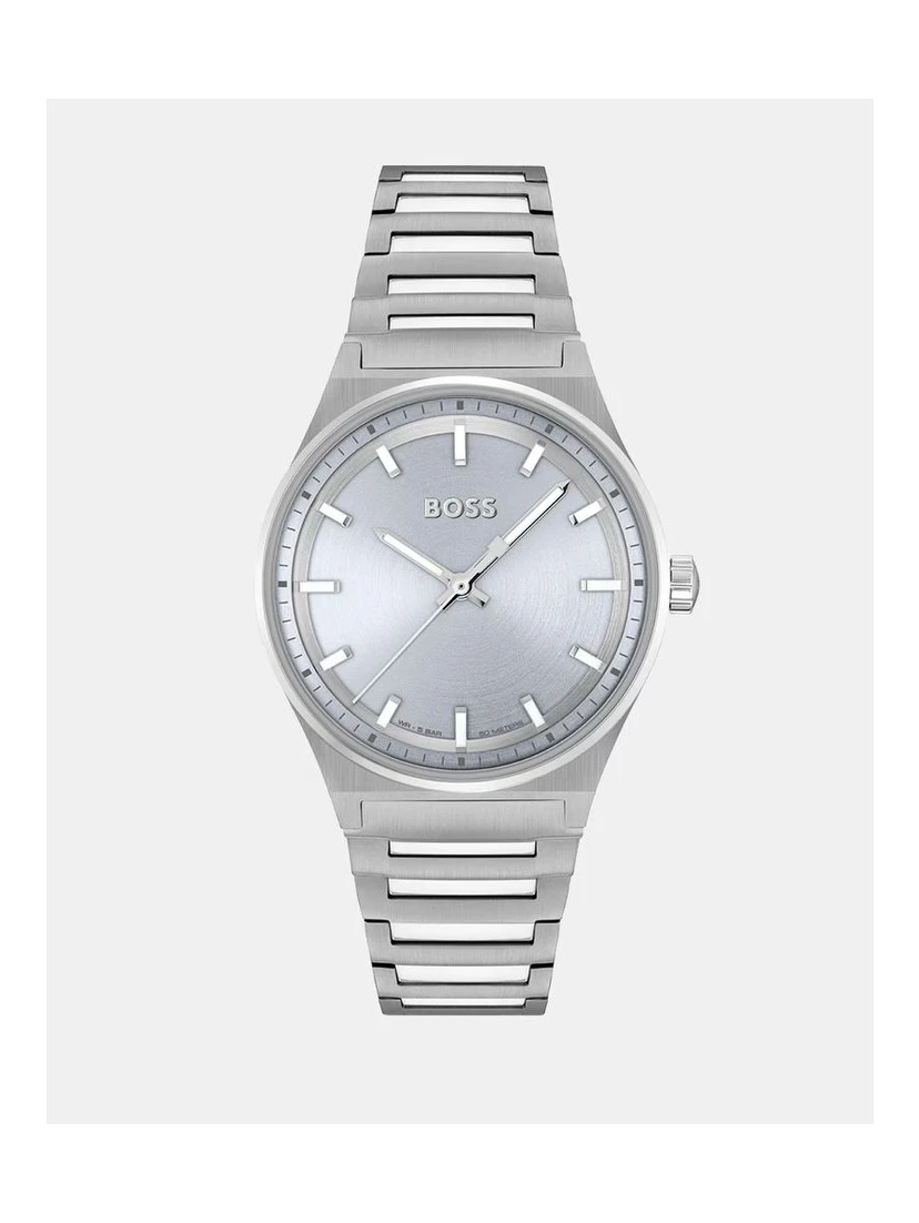 Silver Stainless Steel Dress Watch