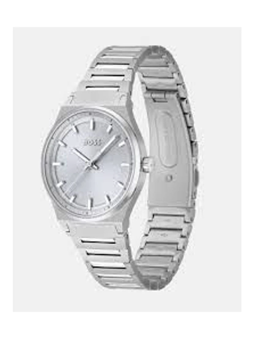 Silver Stainless Steel Dress Watch