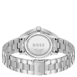 Silver Stainless Steel Dress Watch