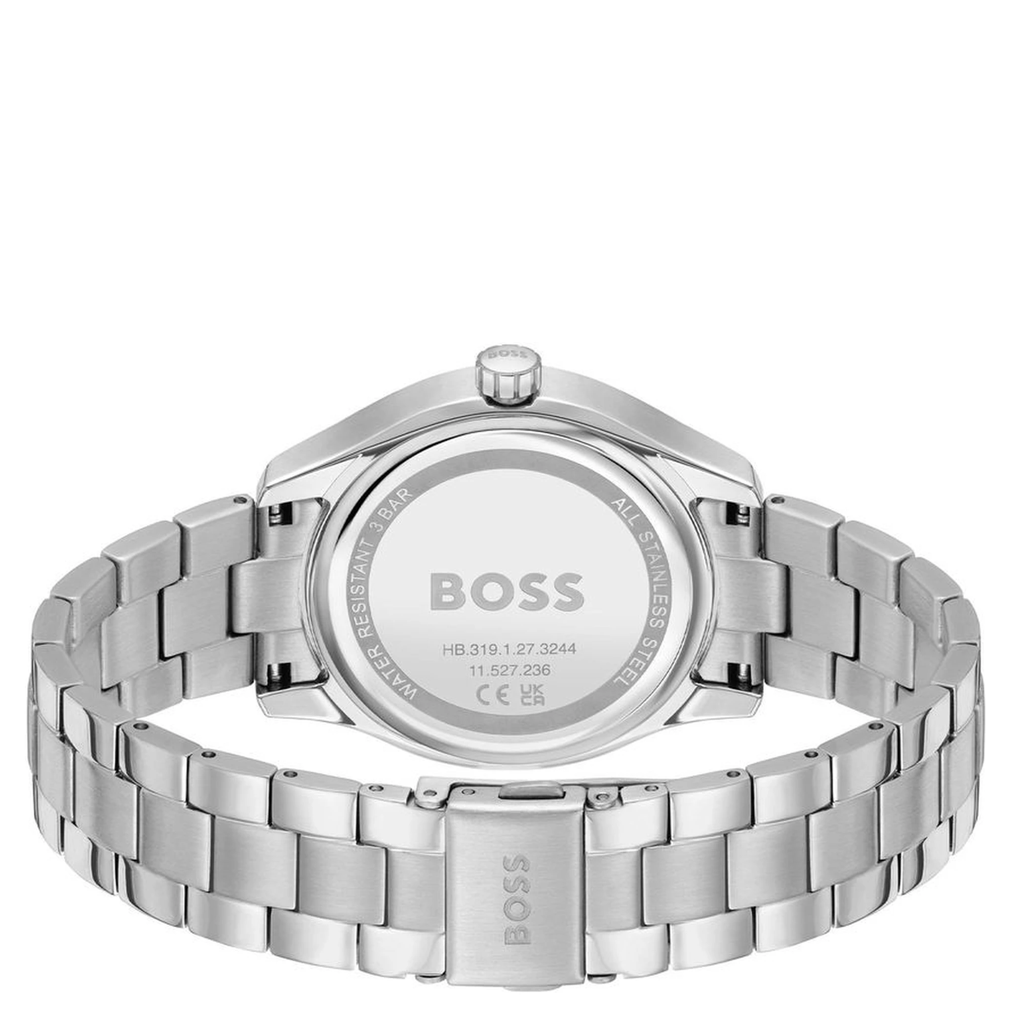 Silver Stainless Steel Dress Watch