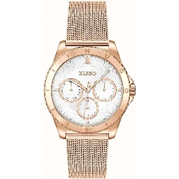Gold Stainless Steel Dress Watch