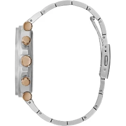 Gray Stainless Steel Dress Watch