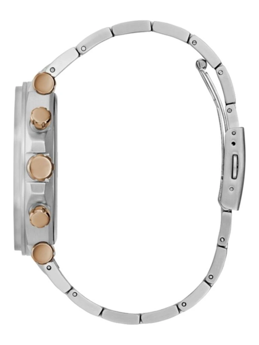 Gray Stainless Steel Dress Watch