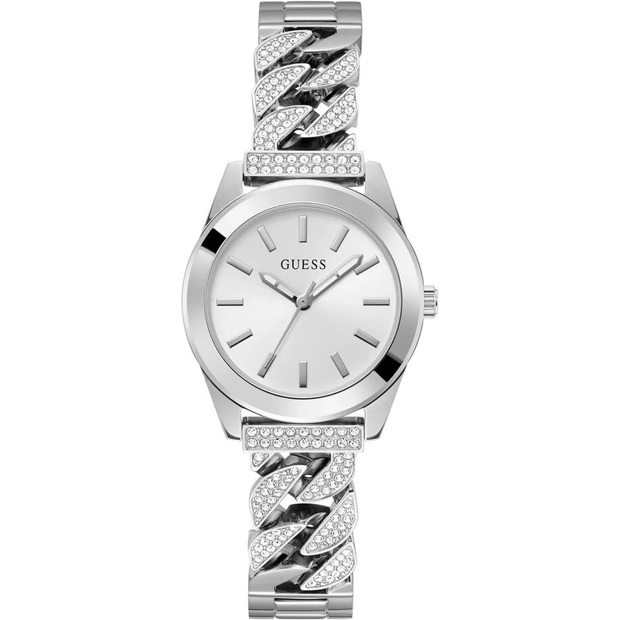Gray Stainless Steel Dress Watch