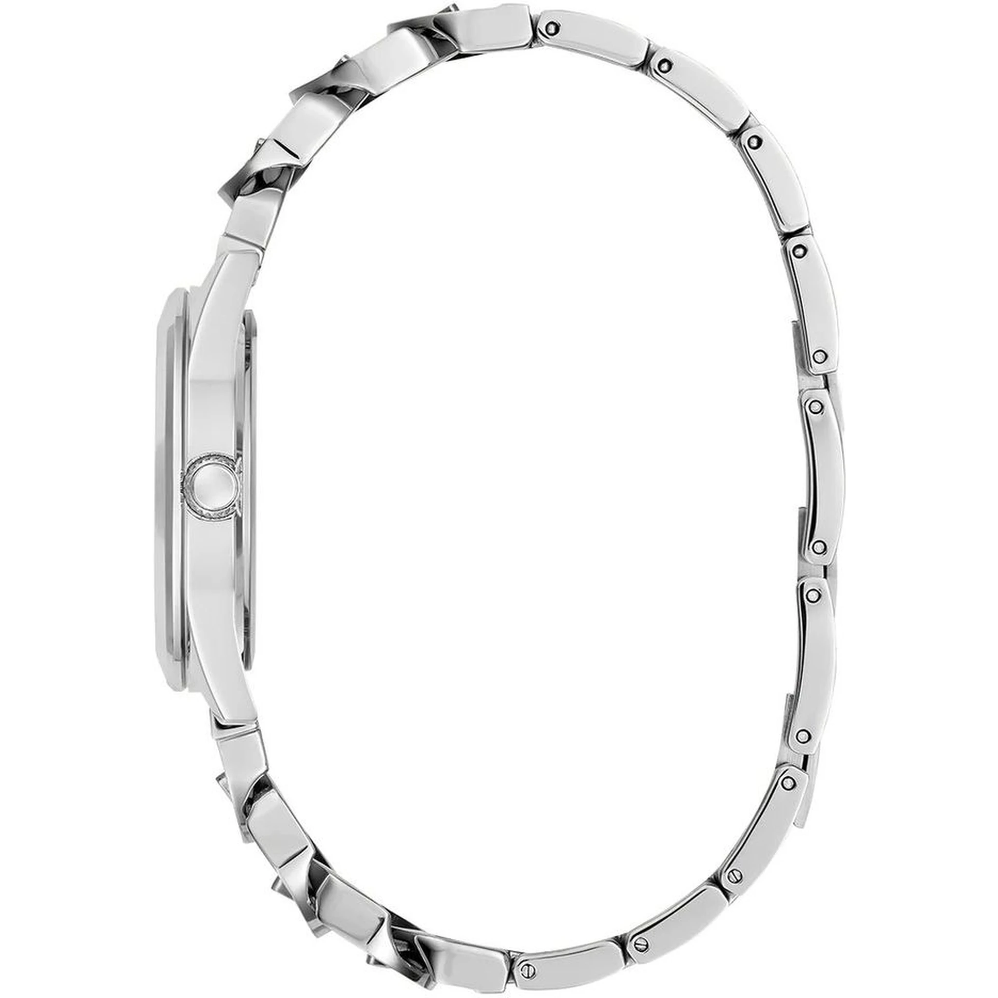 Gray Stainless Steel Dress Watch