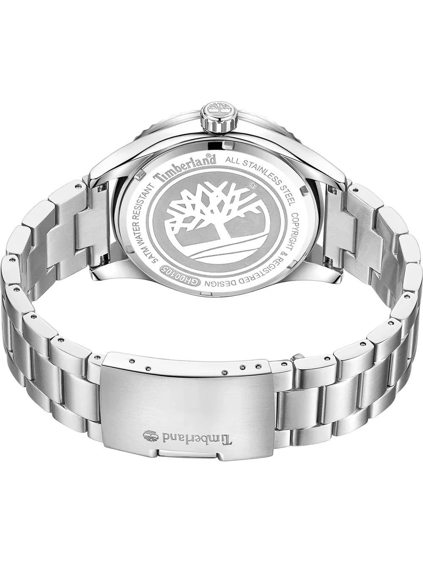 Gray Stainless Steel Dress Watch