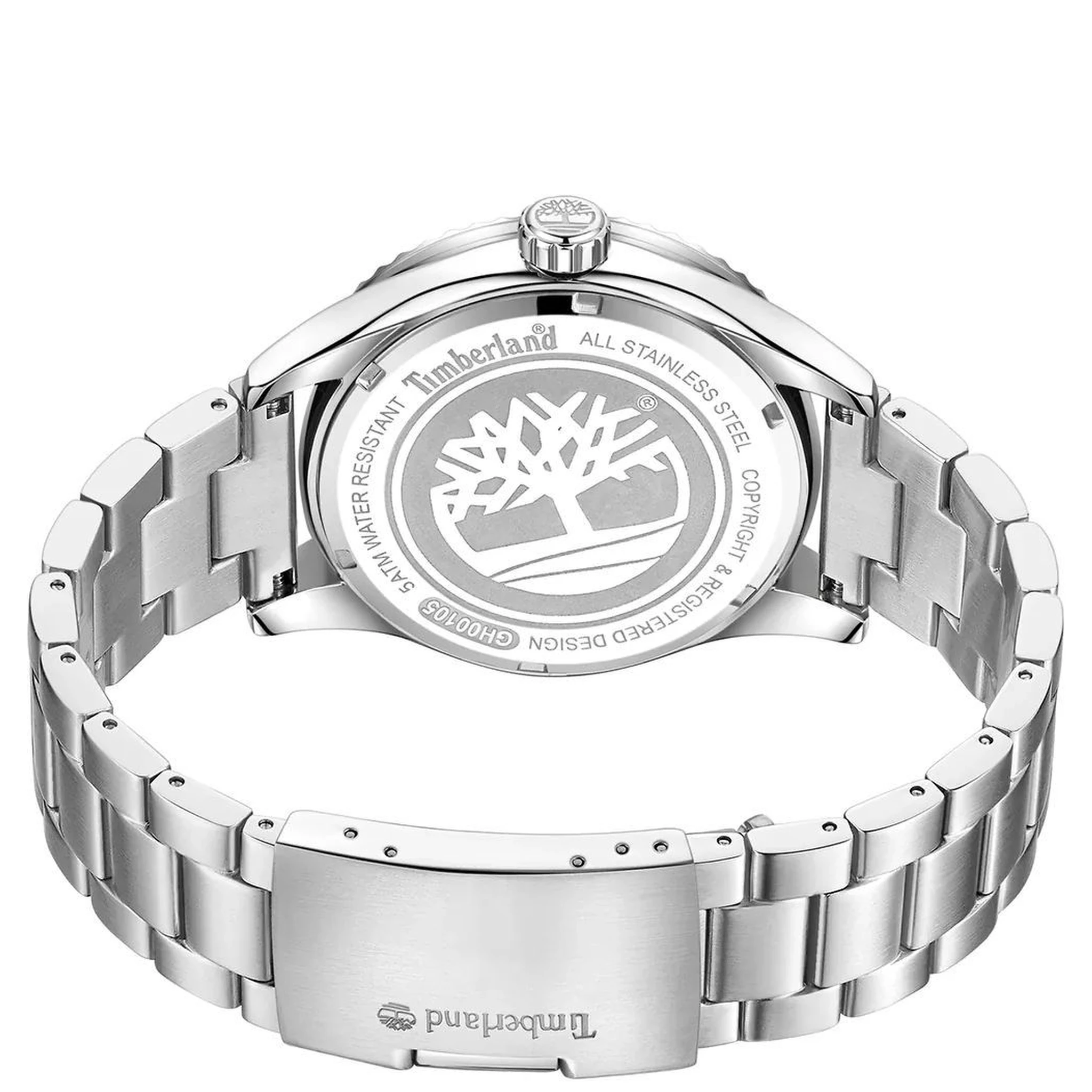 Gray Stainless Steel Dress Watch