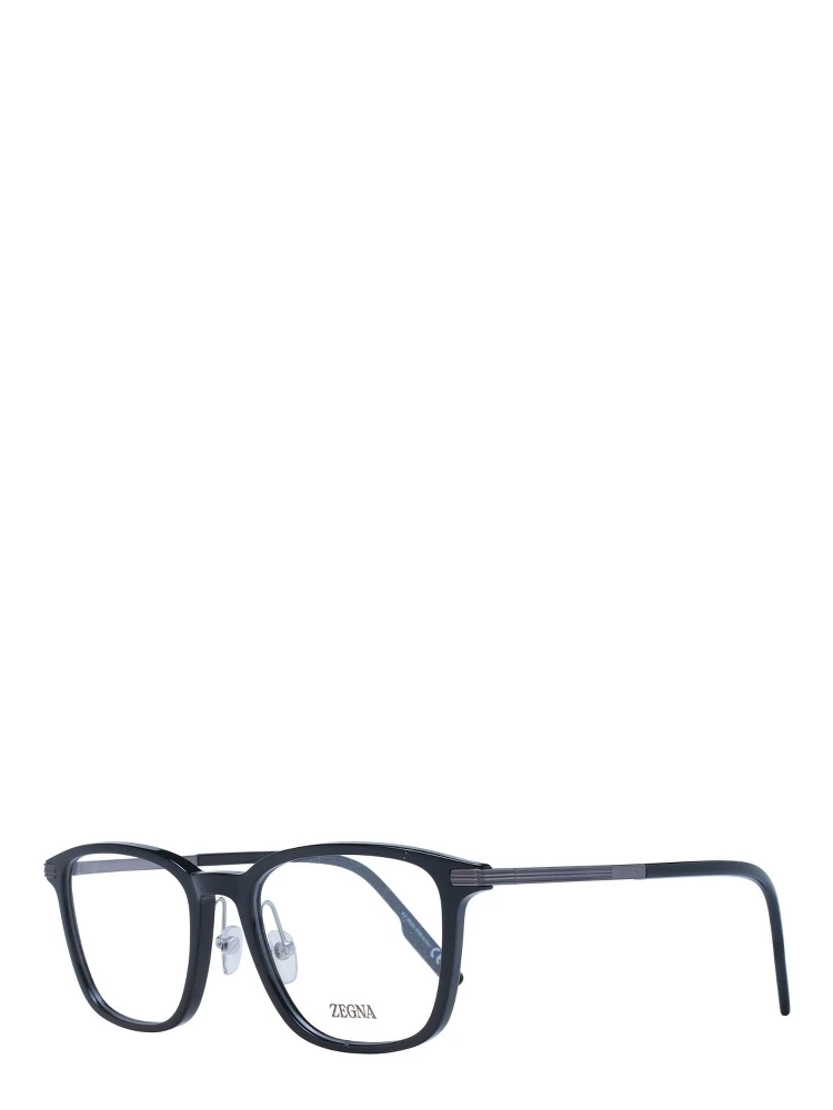 Black Plastic & Titanium Glasses (Frames)