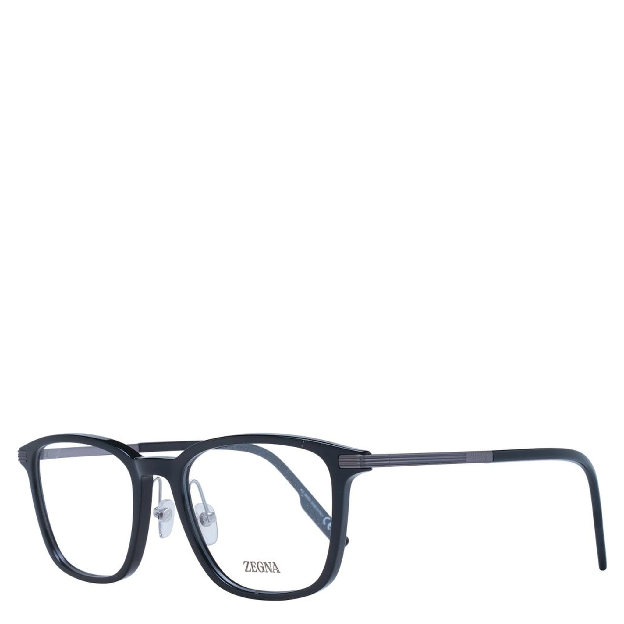 Black Plastic & Titanium Glasses (Frames)