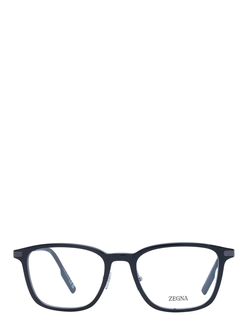 Black Plastic & Titanium Glasses (Frames)