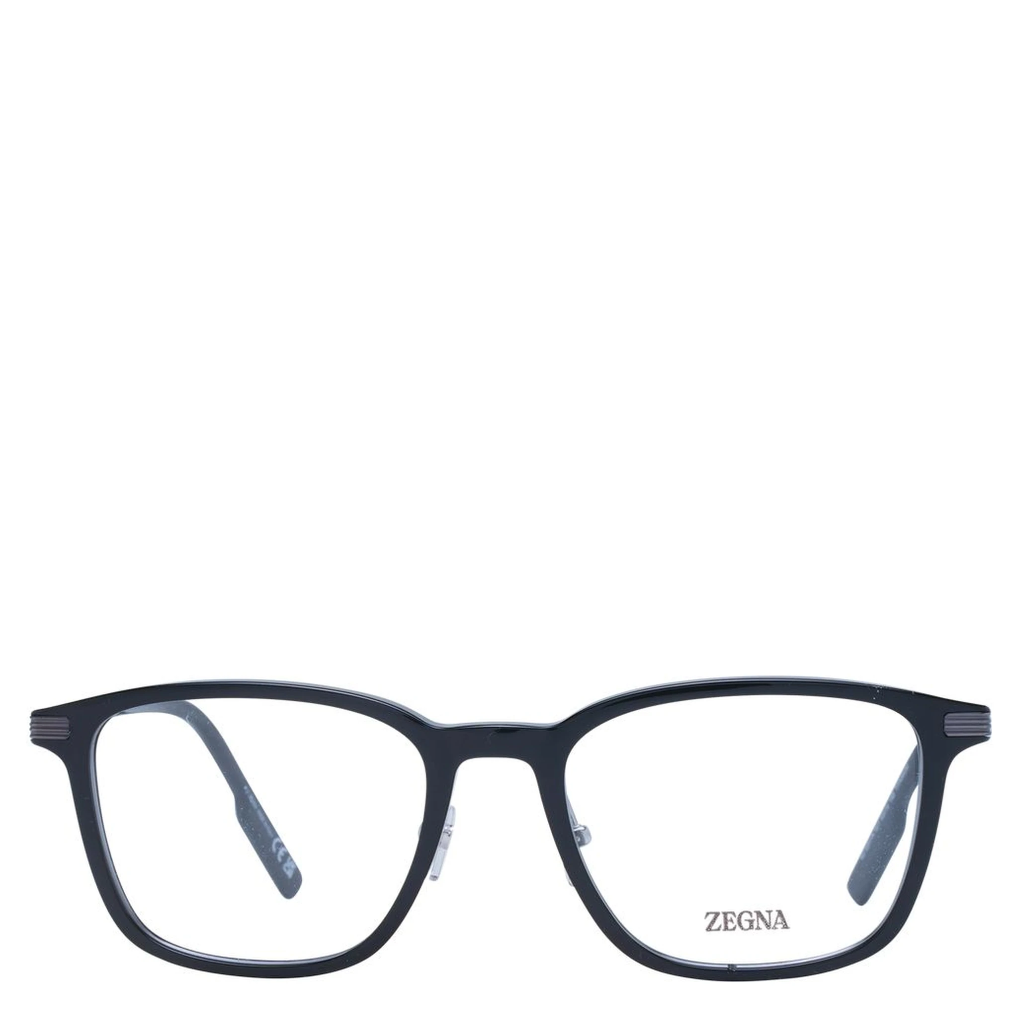 Black Plastic & Titanium Glasses (Frames)