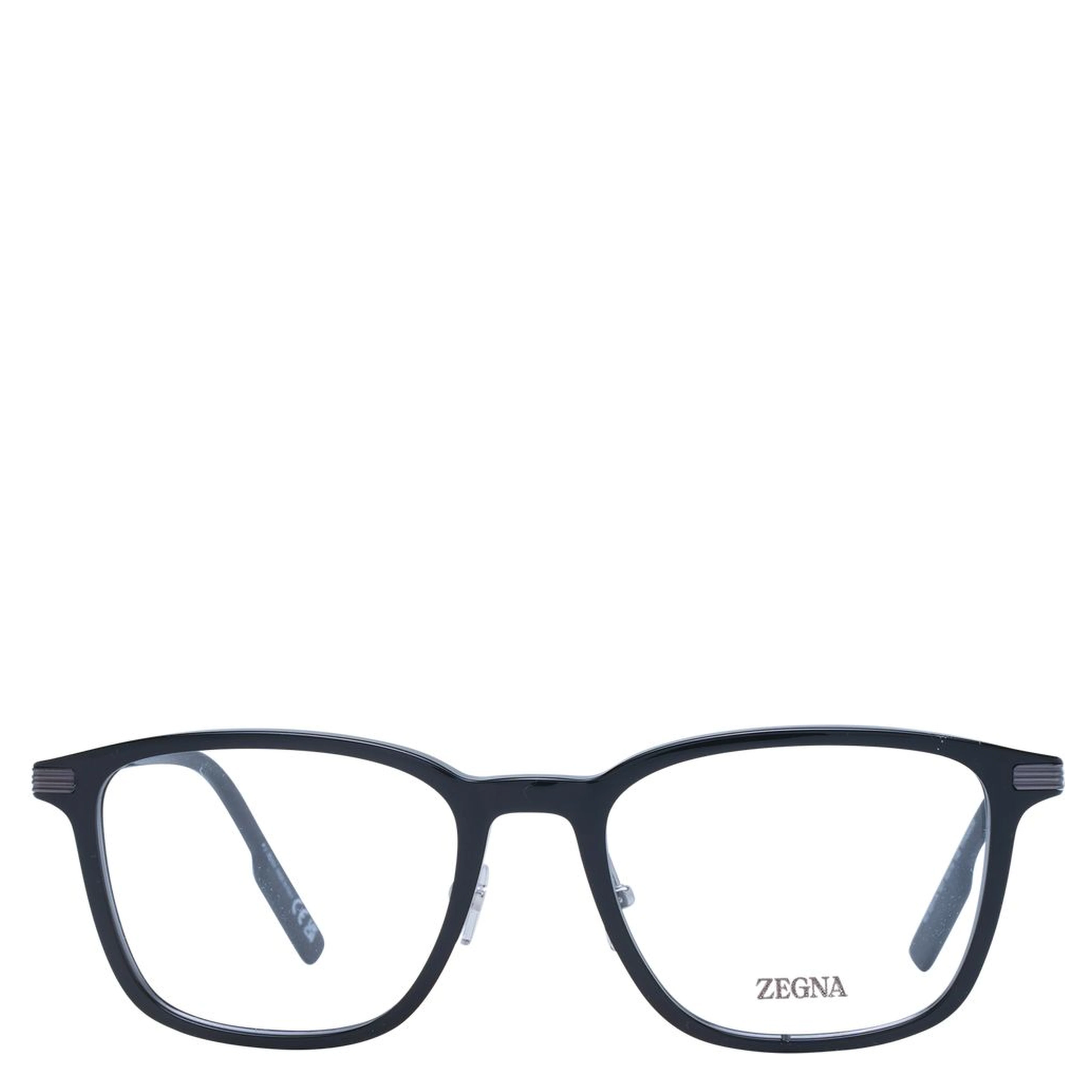 Black Plastic & Titanium Glasses (Frames)