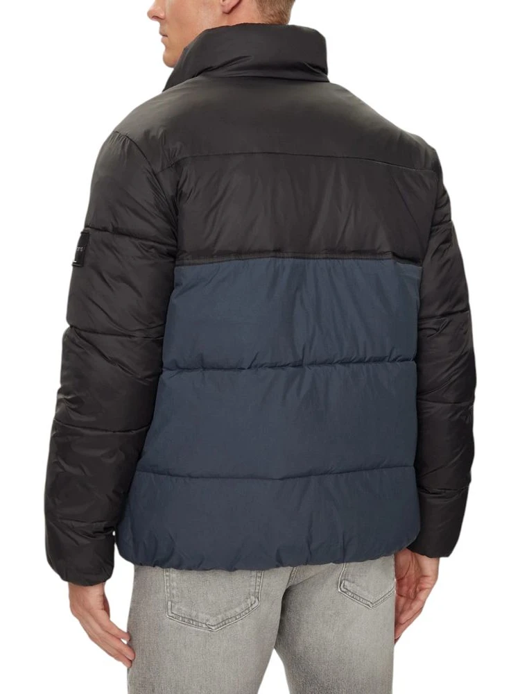 Blue Recycled Polyamide Coat alternative