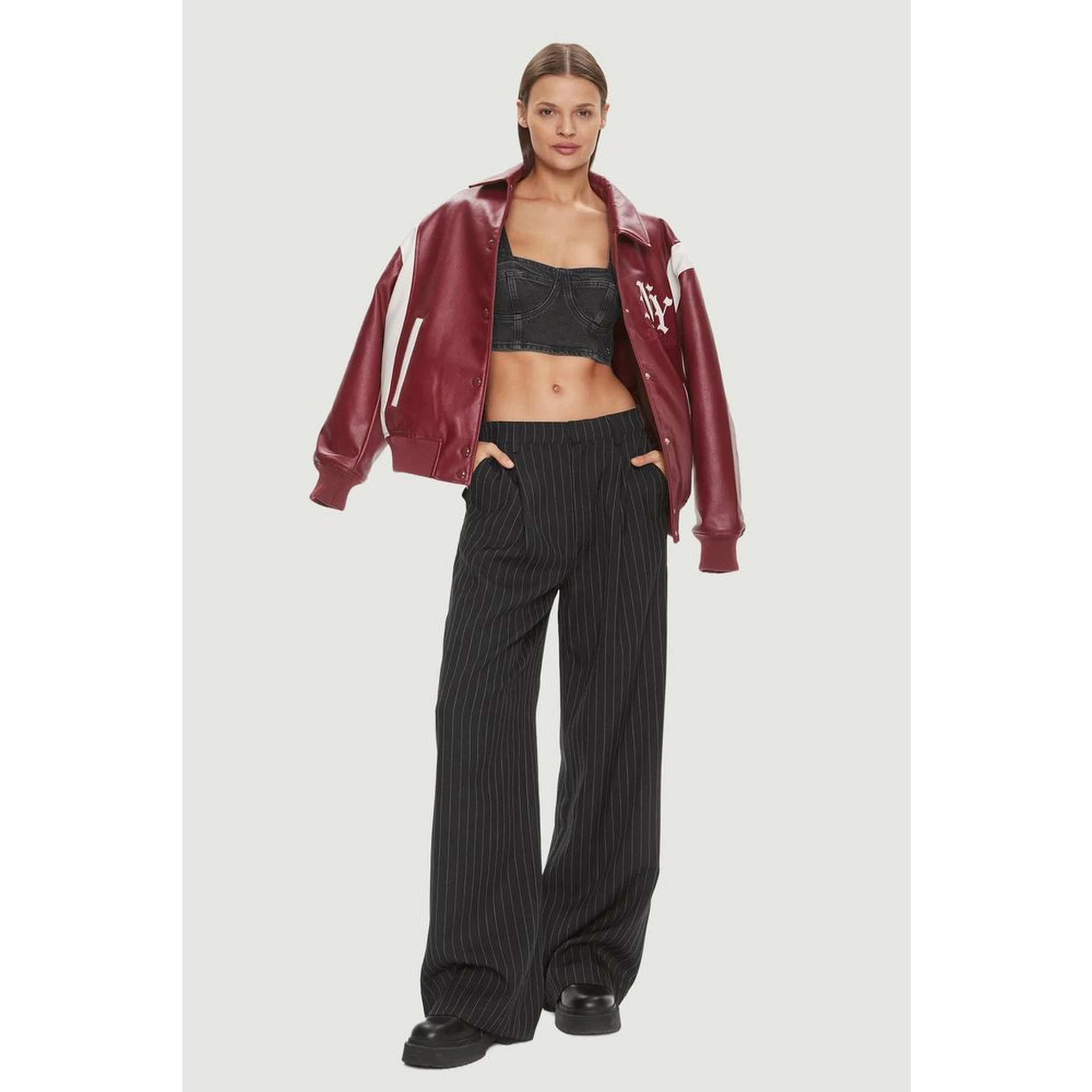 Black Recycled Cotton Top