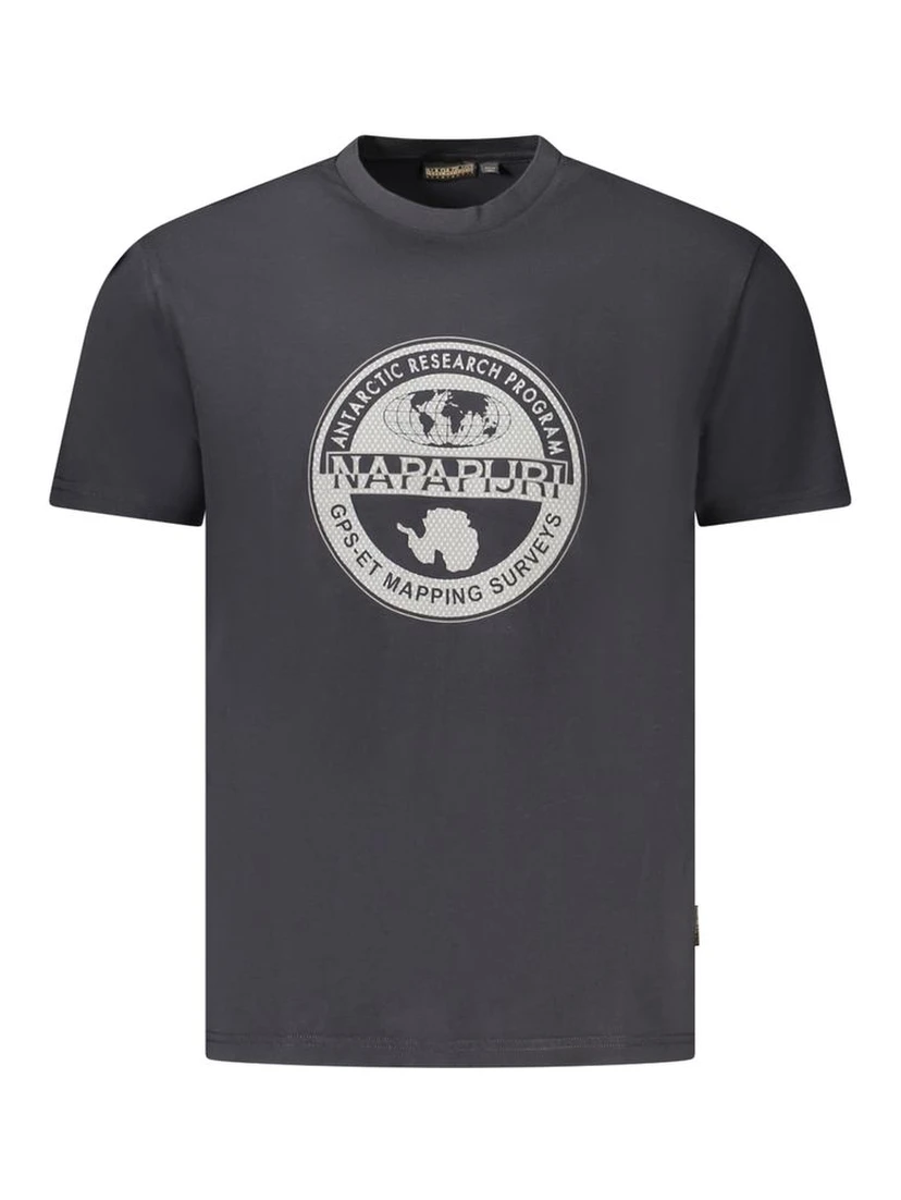 Black Cotton T-Shirt
