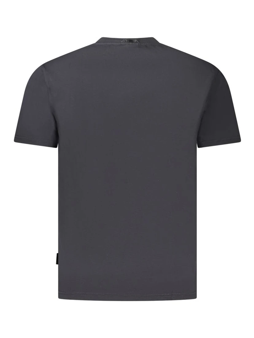 Black Cotton T-Shirt