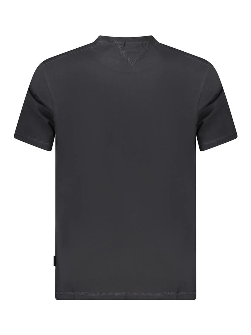 Black Cotton T-Shirt