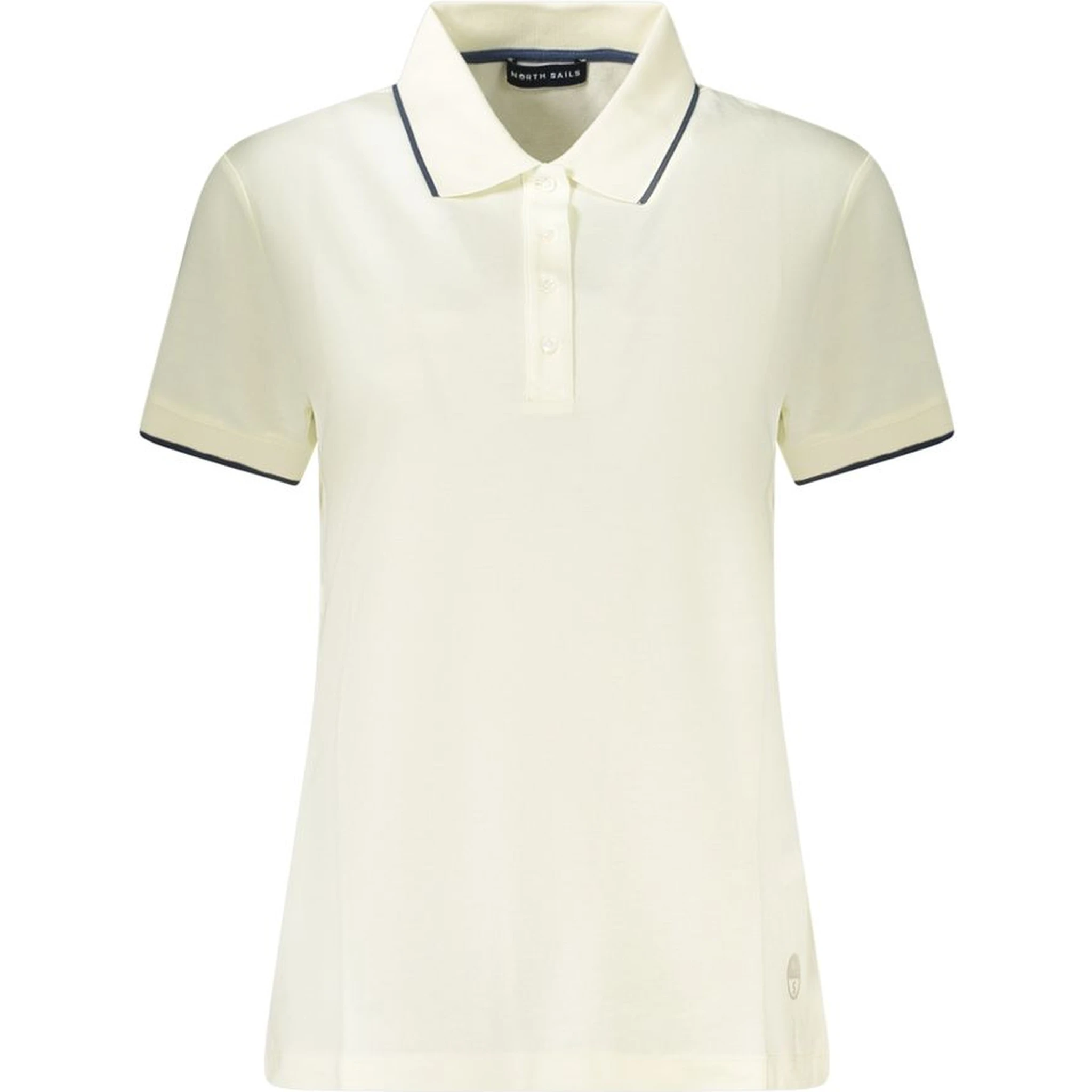 White Cotton Polo Shirt