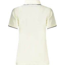White Cotton Polo Shirt