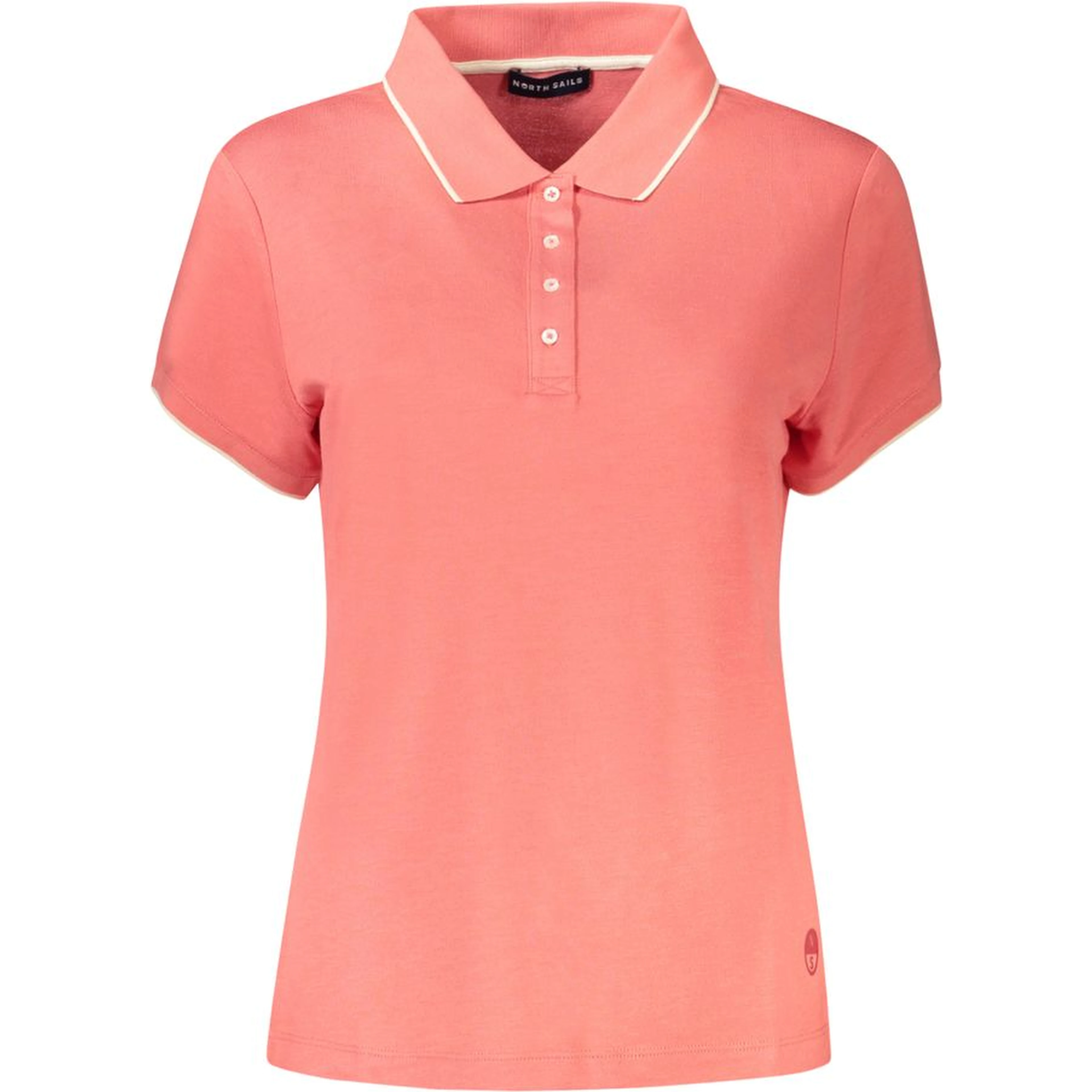Pink Cotton Polo Shirt