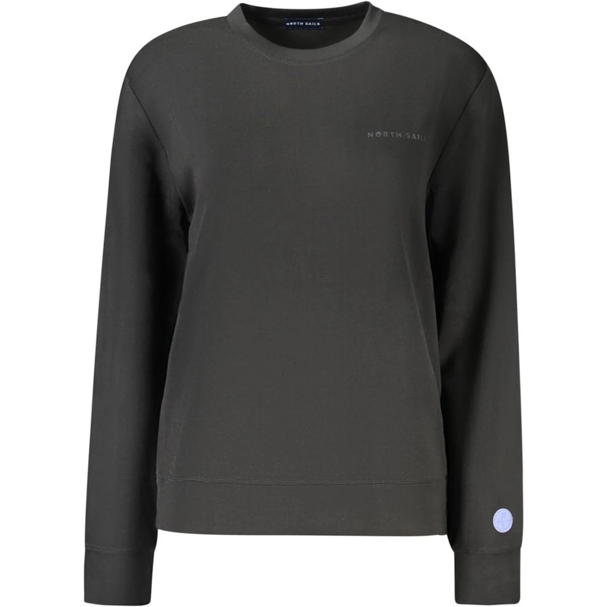 Black Polyester Sweatshirt