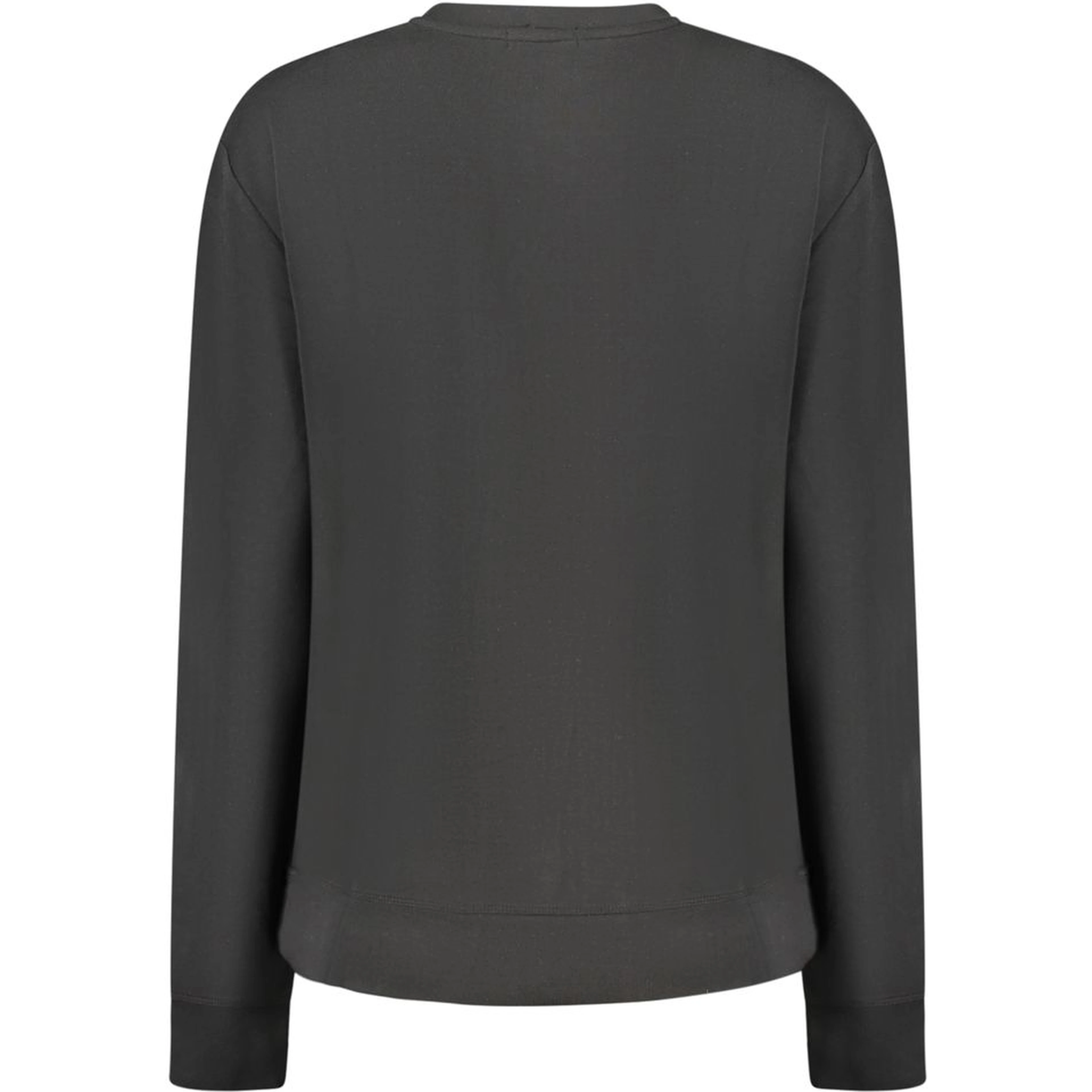 Black Polyester Sweatshirt