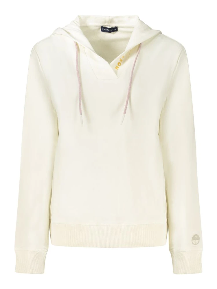 White Cotton Sweatshirt