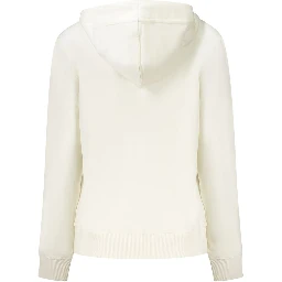 White Cotton Sweatshirt