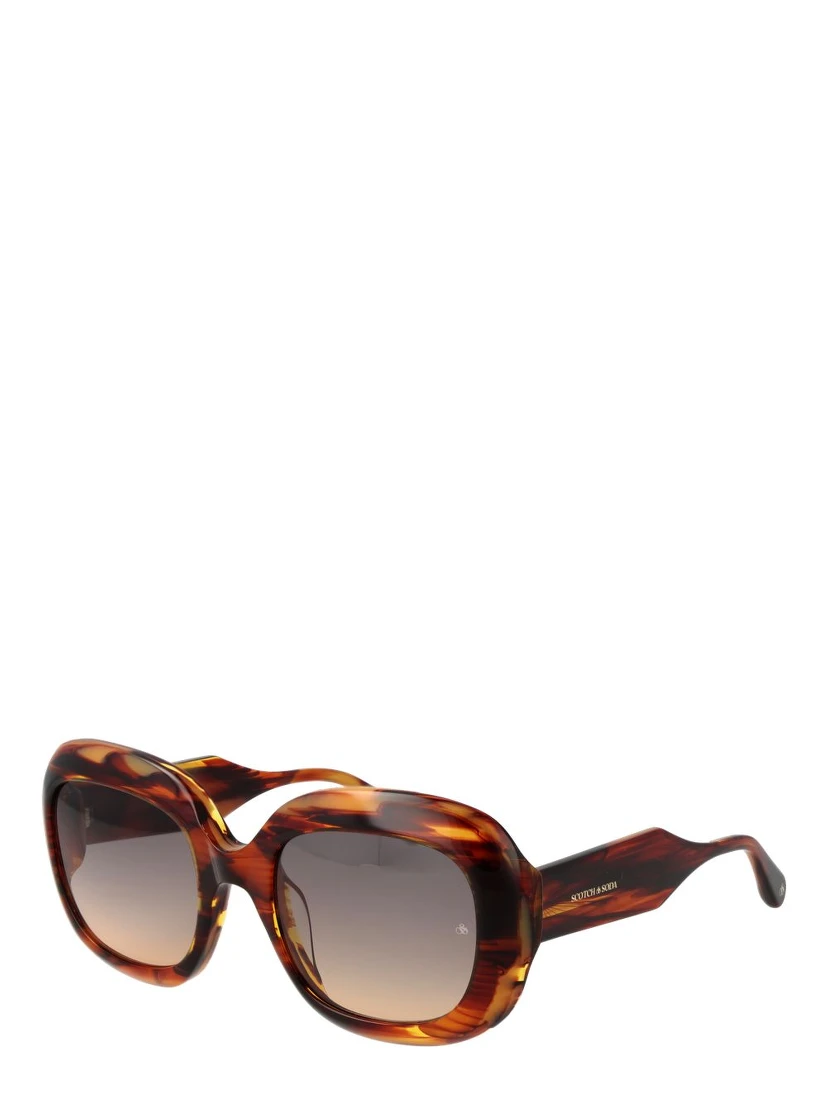 Brown Acetate Sunglasses