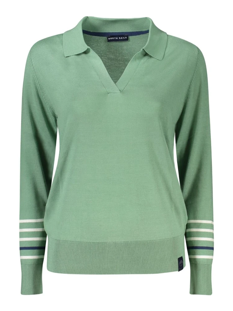 Green Cotton Sweater