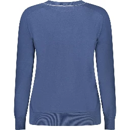 Blue Cotton Sweater