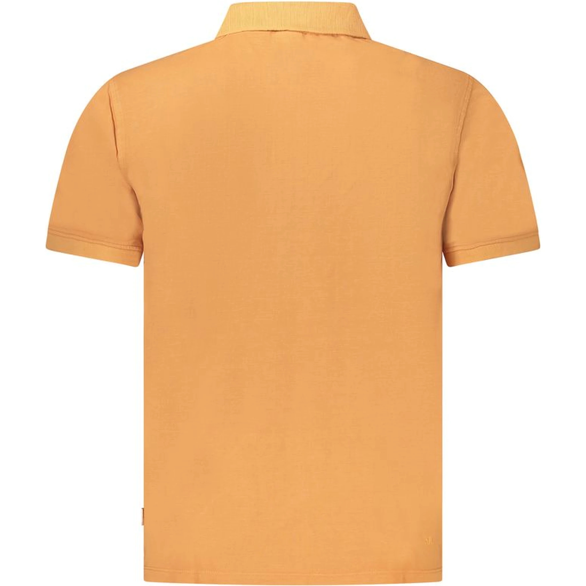 Orange Cotton Polo Shirt